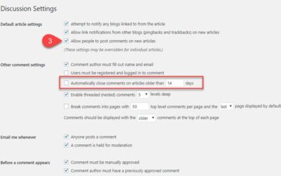 Comment désactiver facilement les commentaires sur WordPress