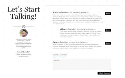 Comment styliser le module de commentaires de Divi dans un modèle d’article de blog
