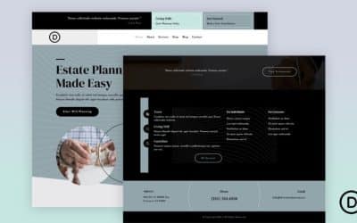 Comment rendre votre pied de page adhésif (sticky) avec Divi