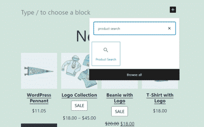 Comment utiliser le bloc de recherche de produits de WooCommerce