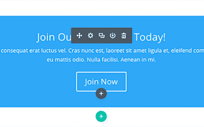 Le module Divi Call To Action