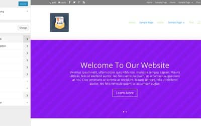 Paramètres du personnalisateur de mise en page et de typographie de Divi