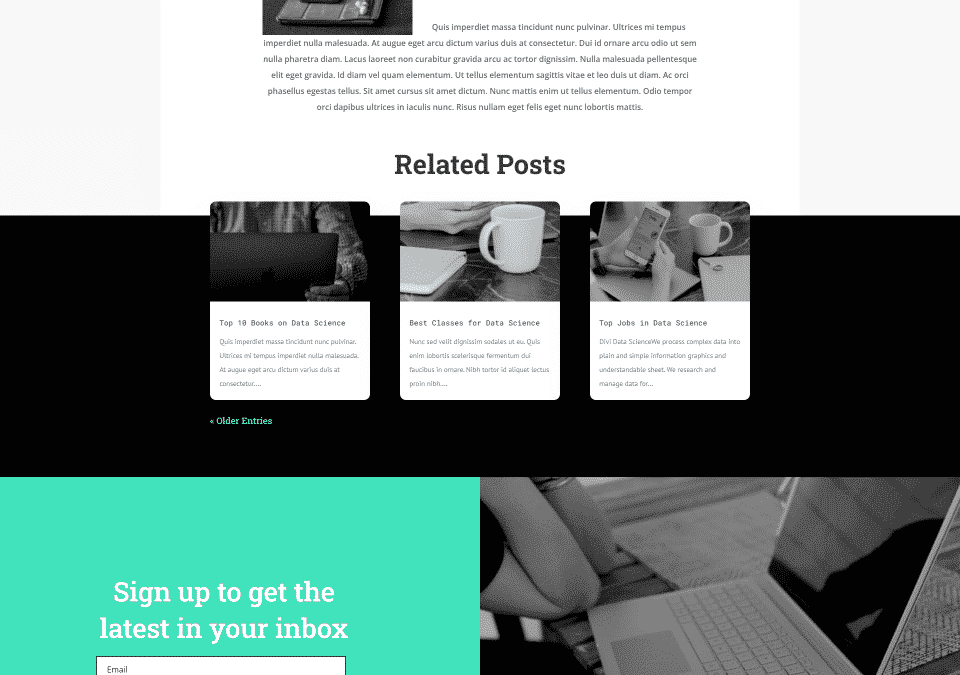 Related Posts on Desktop
