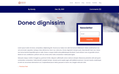 Comment utiliser différents modèles de billets de blog pour différentes catégories avec Divi