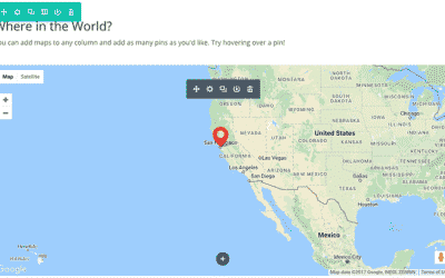 Le module Divi Map