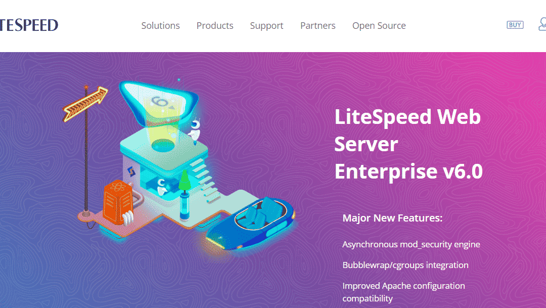 LiteSpeed homepage
