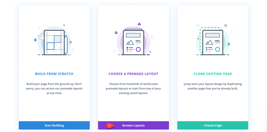 Divi CTA Background Pattern Mask Browse Layouts