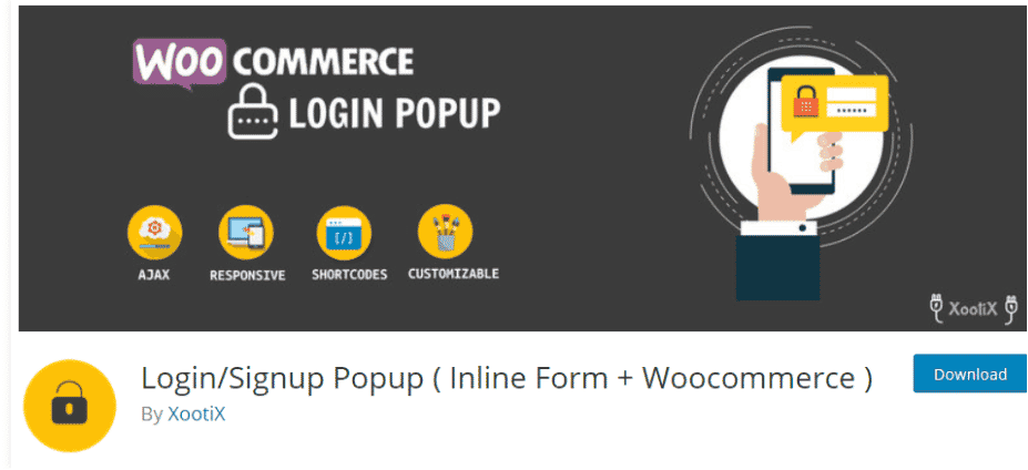 Login/Signup popup plugin.