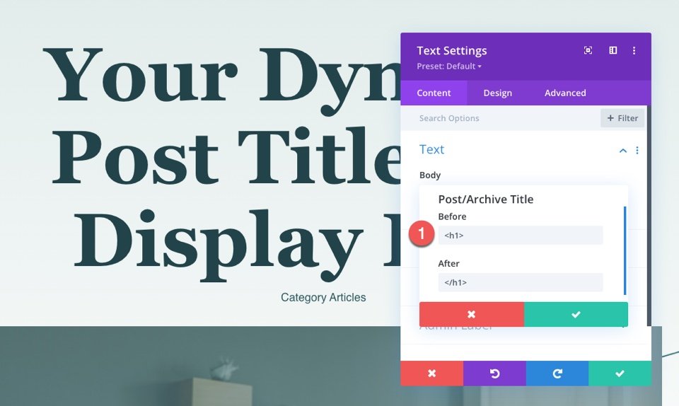 Category Page Template for Divi's Therapy Layout Pack