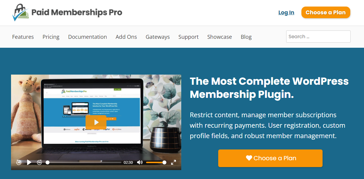 Paid Memberships Pro