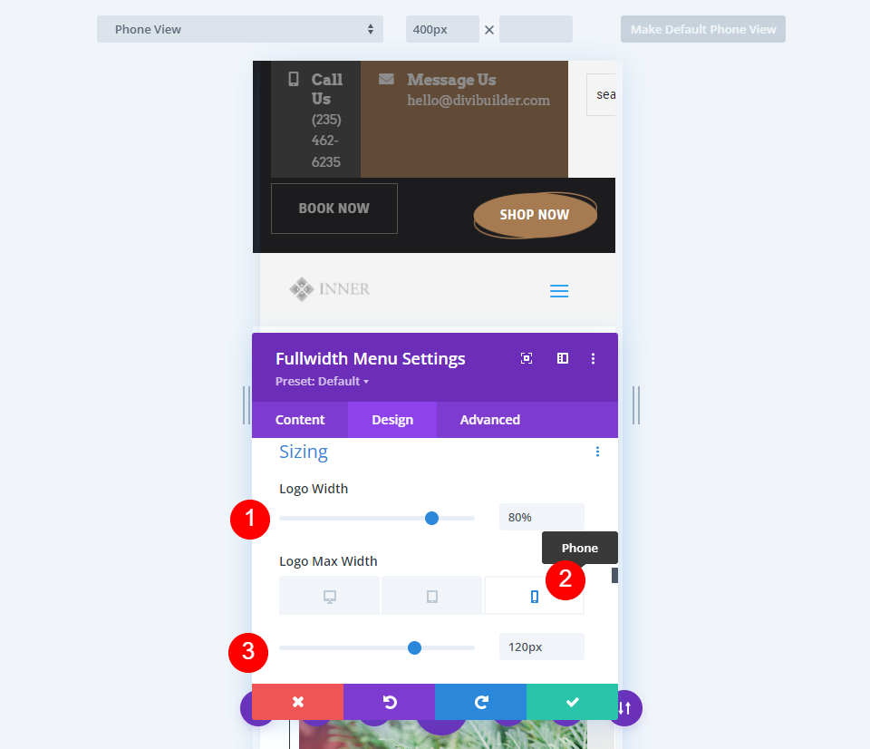 Optimize the First Responsive Logo Size