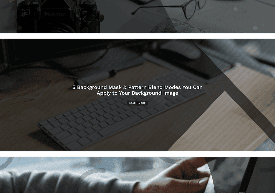 5 Background Mask & Pattern Overlays You Can Apply To Your Background Image