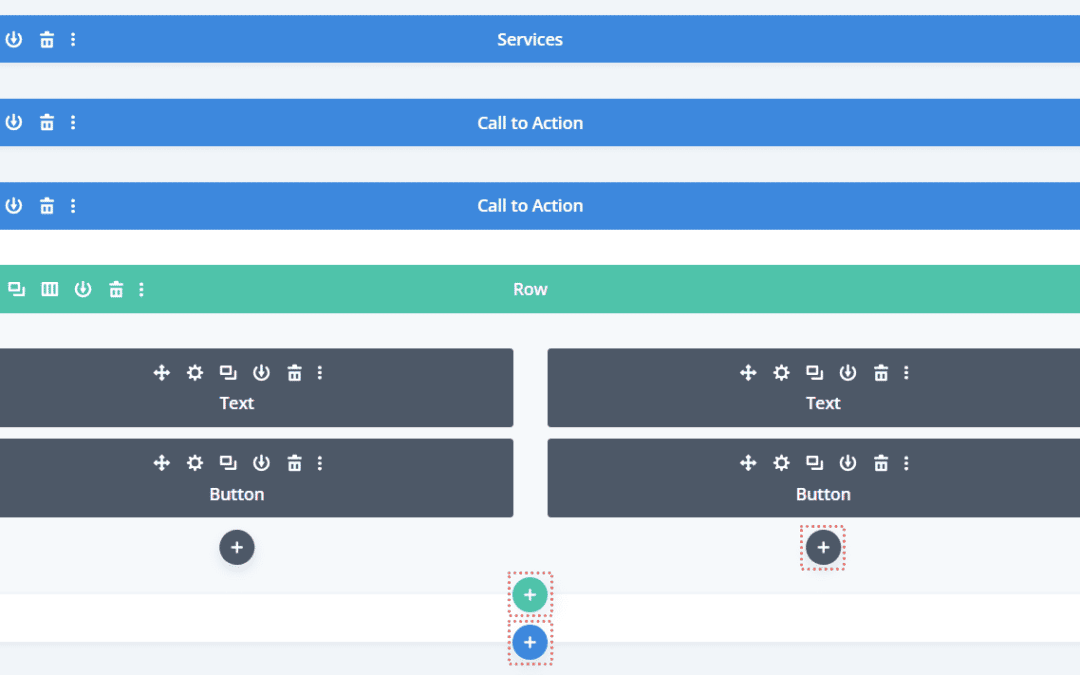 The Add to Library Button can be found throughout the Divi Builder