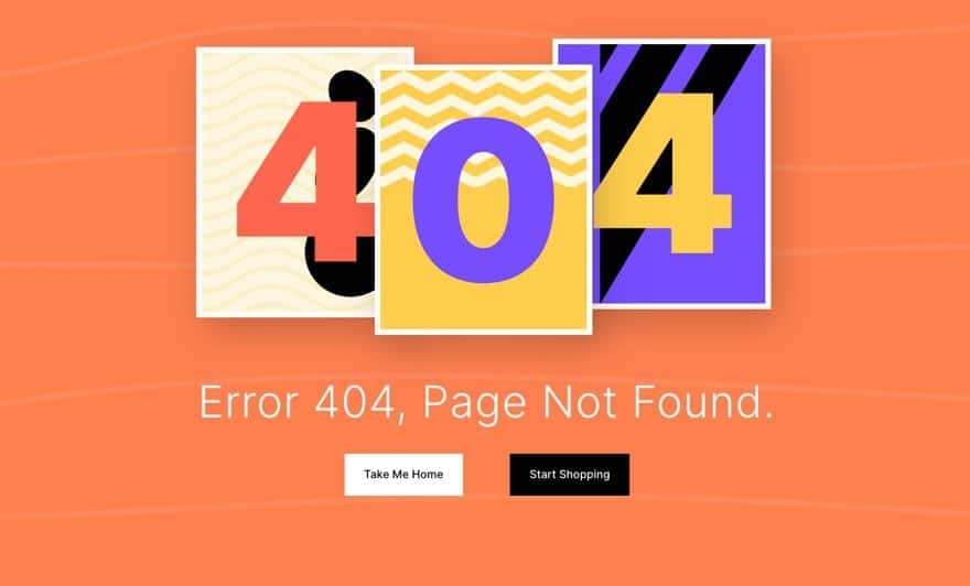 Download a FREE 404 Page Template for Divi's Print Designer Layout Pack