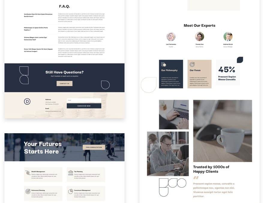 financial advisor website