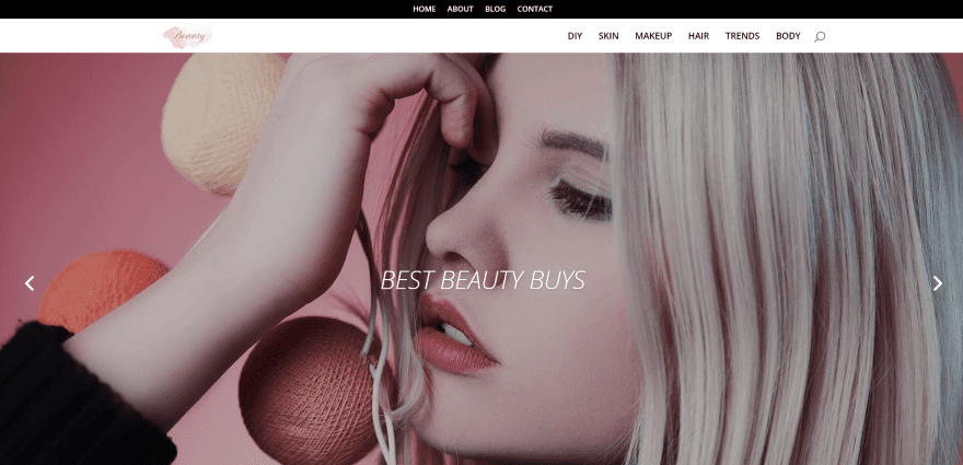 7 Premium Divi Layouts for Beauty Websites
