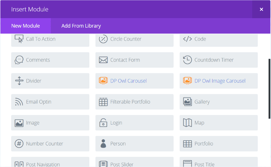Divi Plugin Highlight - Owl Carousel Pro