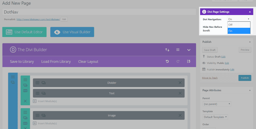 Divi Plugin Highlight – DotNav