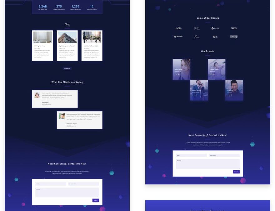 cryptocurrency layout