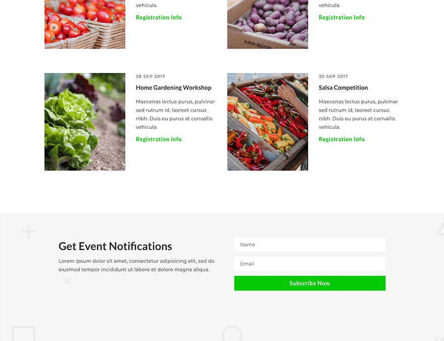 custom-events-listing-page
