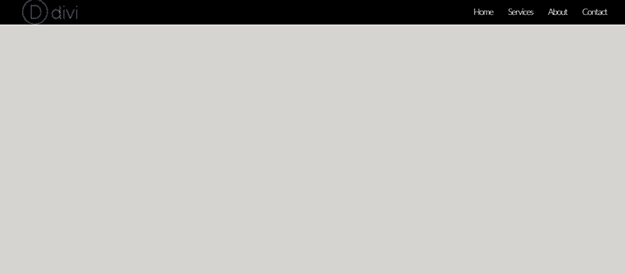 mobile menu bar