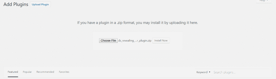 Revealing Footer for Divi and Extra