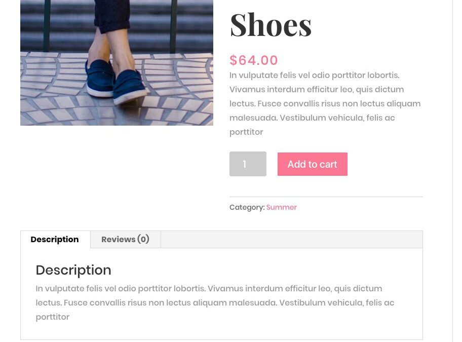 shop page