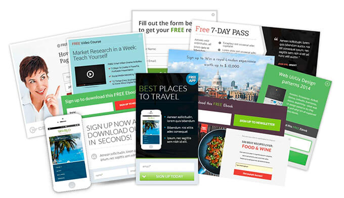 ThriveLeads - Design Examples