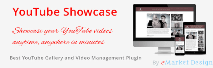 The YouTube Showcase gallery plugin