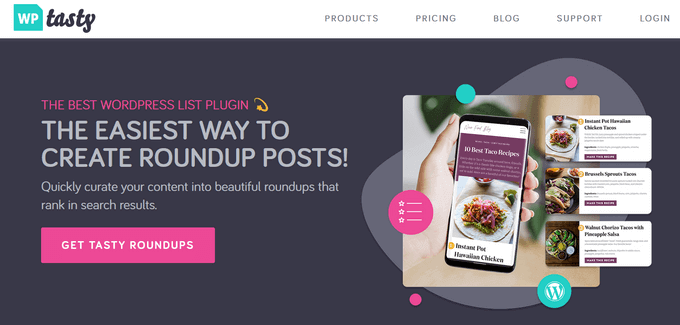 WP Tasty Roundups