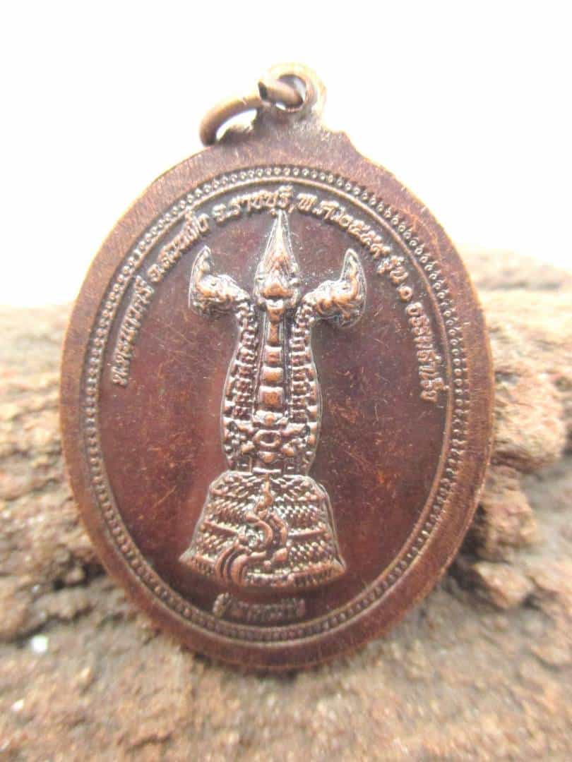 Unique beauty Art Auth  Blessed Thai  Millionaire Nawakoti Back Naga,Big Snake amulet pendant Paracord  Necklace