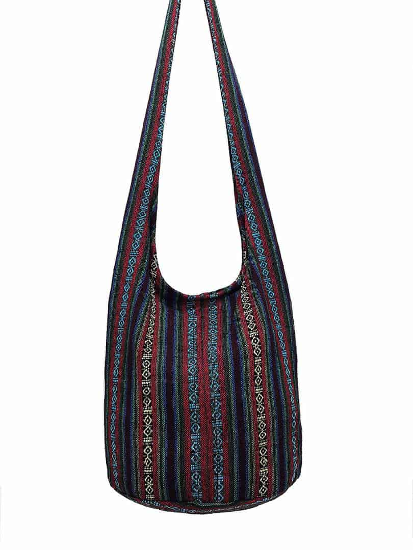 Casablanca Multi-coloured Macrame Ladies Sling Bag - Buy ladies bag online  | Handmade gifts online | Home decor products online