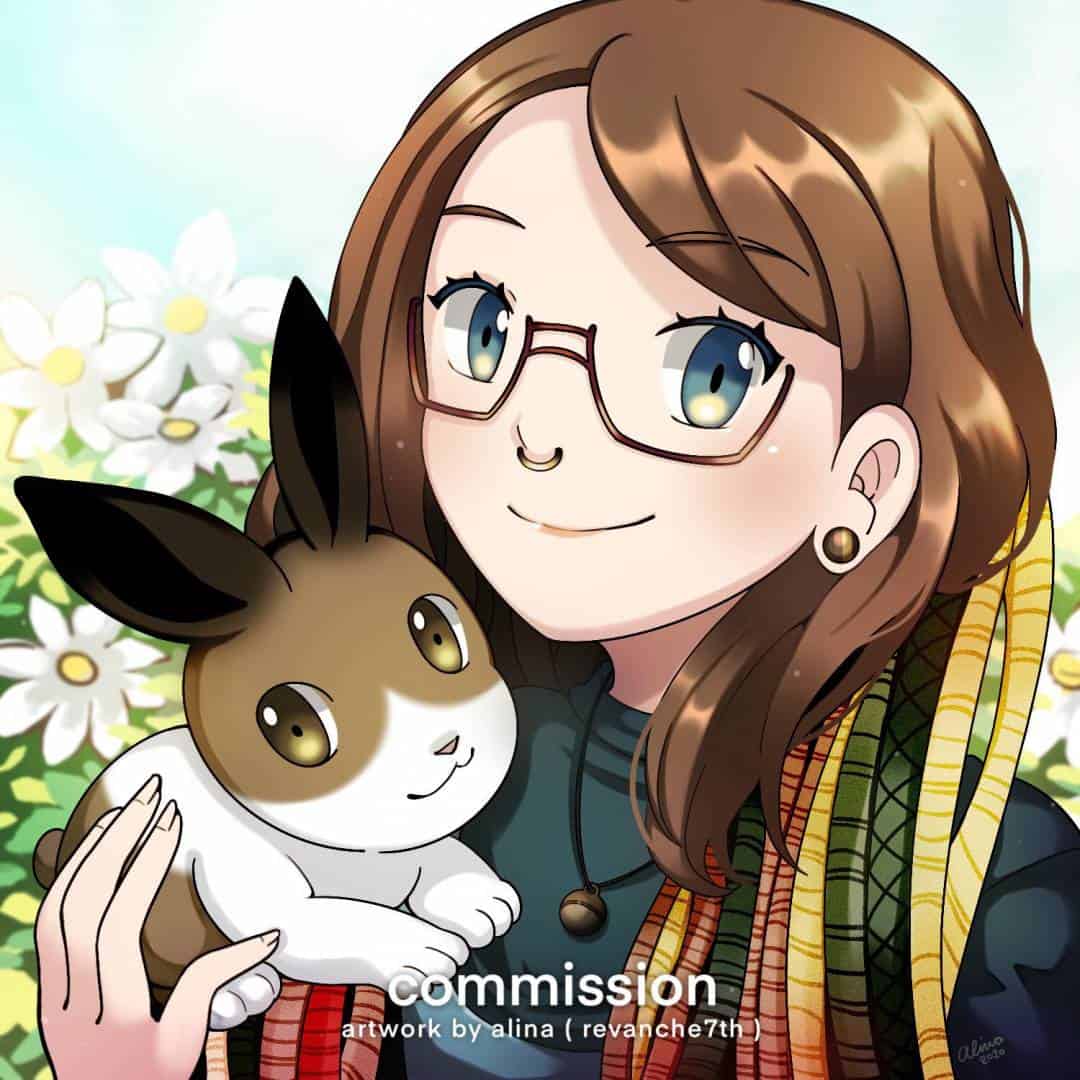 Custom Cute Anime Sketch from Your Face Art Commission