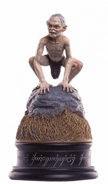 Black Pawn Gollum Eaglemoss Figure with box Lord of the Rings Chess Set 