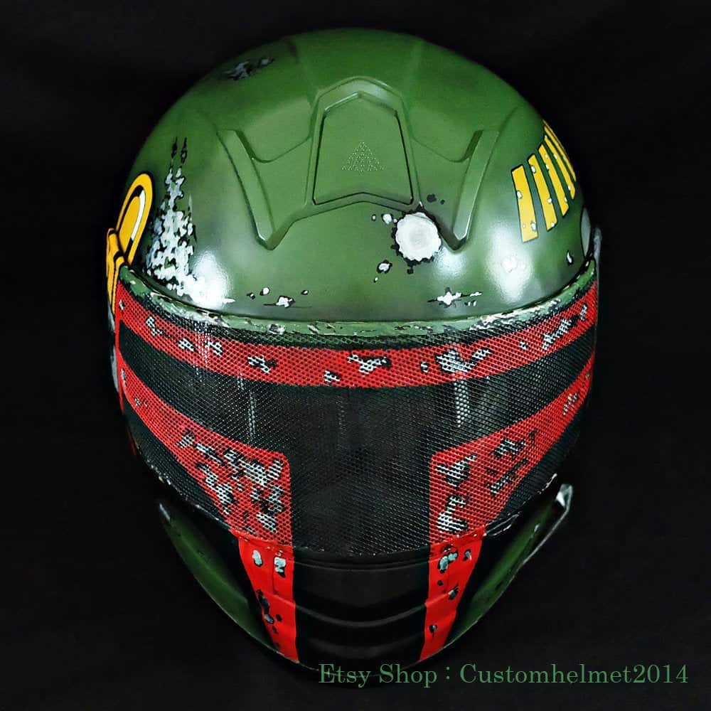 Boba fett bike helmet shop