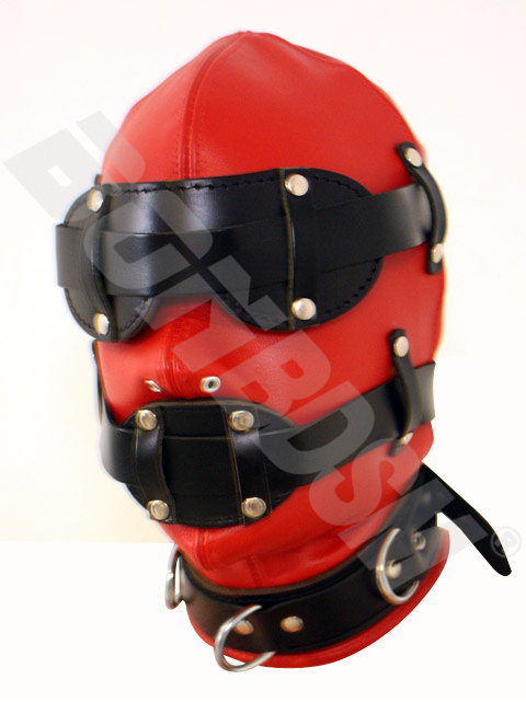 Premium Muzzle with Blindfold and Gags