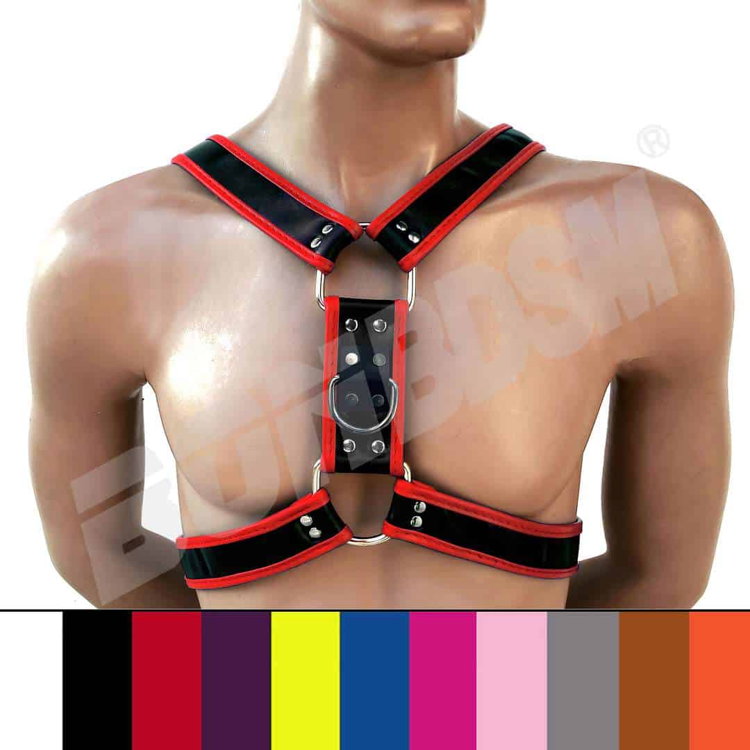Chest Harness Y shape, HEAVY DUTY genuine leather, Puppy play, fetish bdsm  Human pups, Mature, Valentine's gift - LaFactory