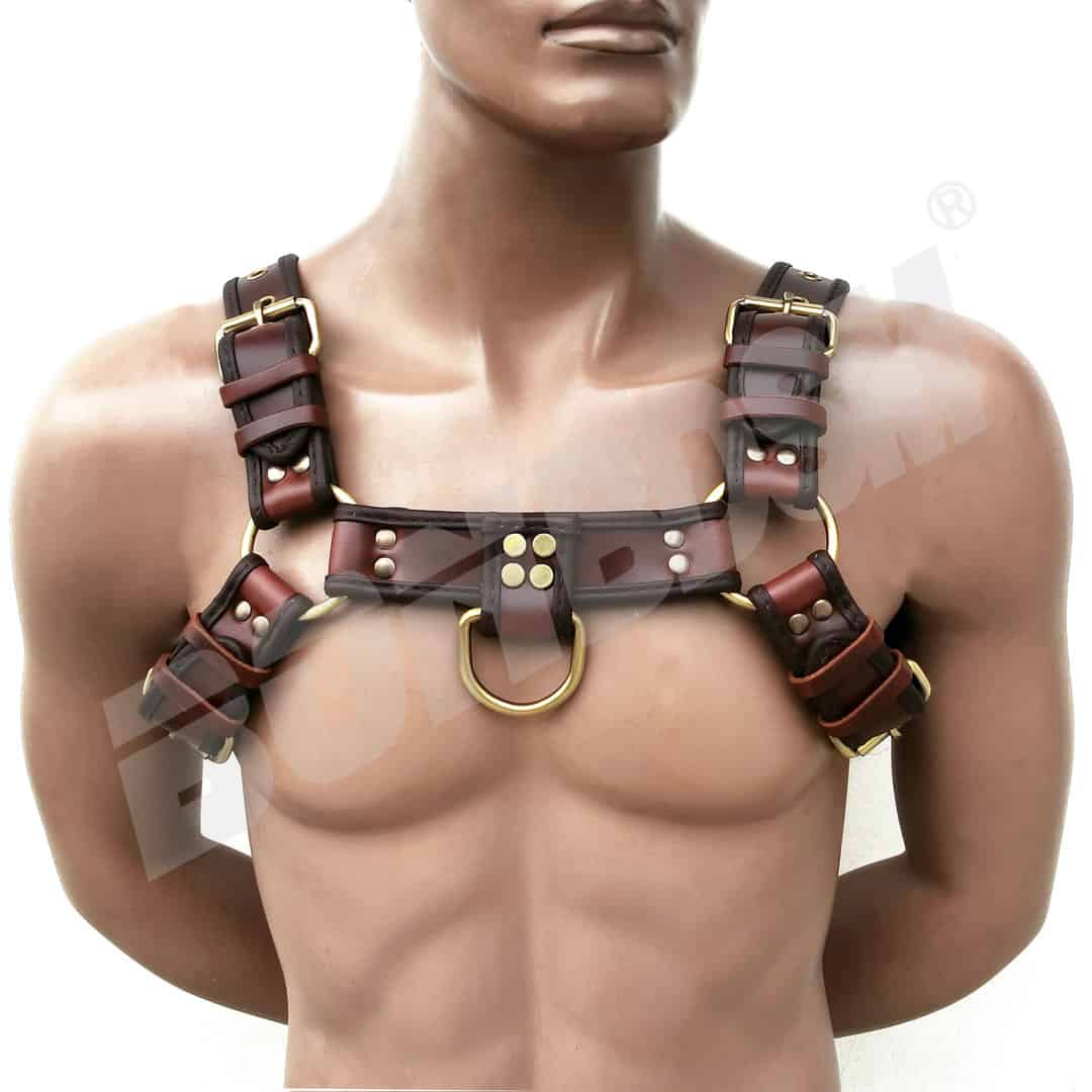 Bulldog shop harness leather