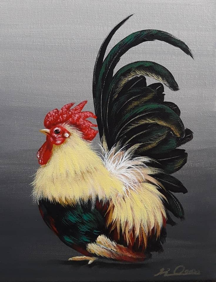 Chicken no.12 - Acrylic