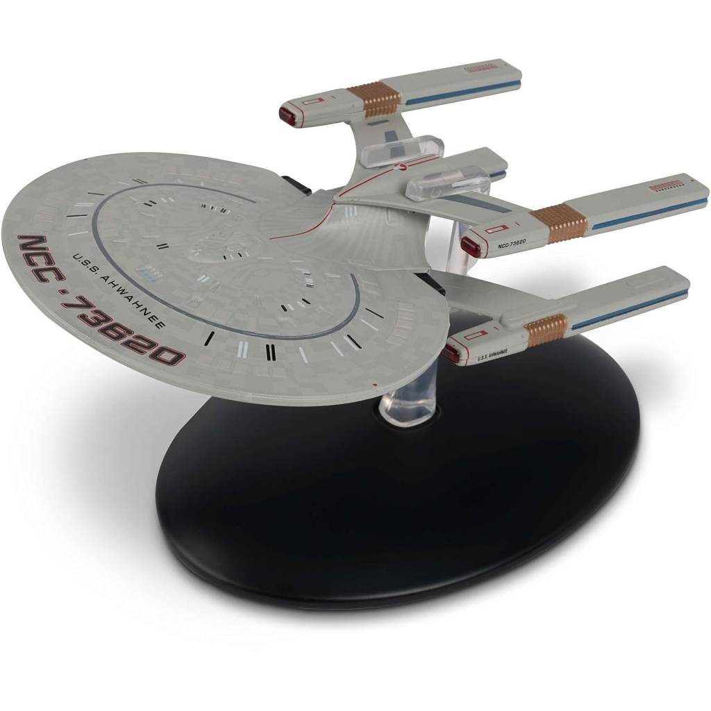 Eaglemoss Star Trek ST0108 USS AHWAHNEE WITH MAGAZINE #108 NEW RELEASE STOCK! 