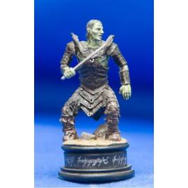 Eaglemoss Lord of the rings chess 10 Gorbag black pawn-