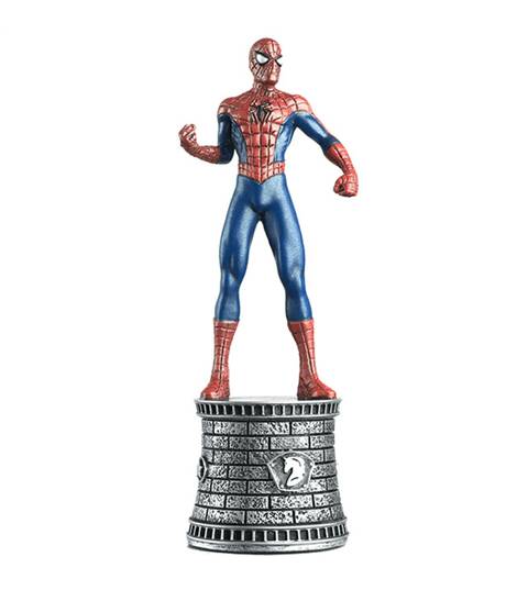 Marvel Chess Eaglemoss 01 SPIDER-MAN (WHITE KNIGHT)-