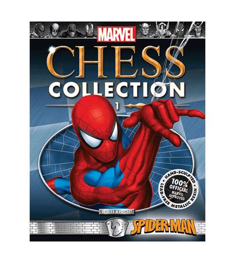Marvel Chess Eaglemoss 01 SPIDER-MAN (WHITE KNIGHT)-