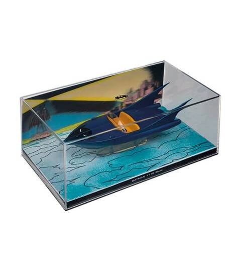 Batman Automobilia Eaglemoss 56 Batboat Batmobile (Batman #112)-