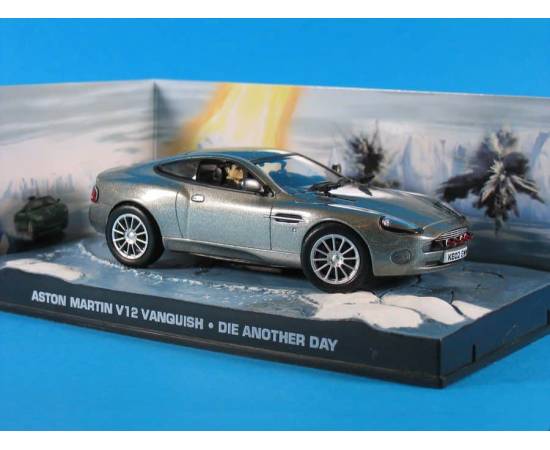 James Bond 02 Aston Martin V10 Vanquish Eaglemoss Collection Cars-